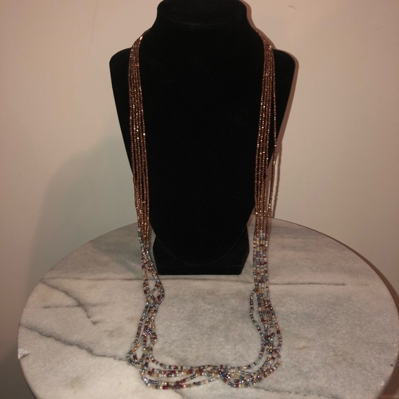 🌕LOFT multicolor necklace - Picture 2 of 8